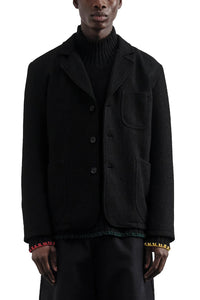SCUTTLERS JACKET BOILED WOOL