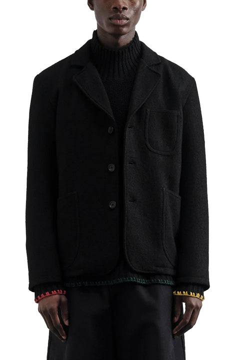 SCUTTLERS JACKET BOILED WOOL