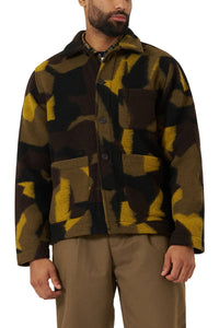 CAMO FLEECE FIELD JACKET