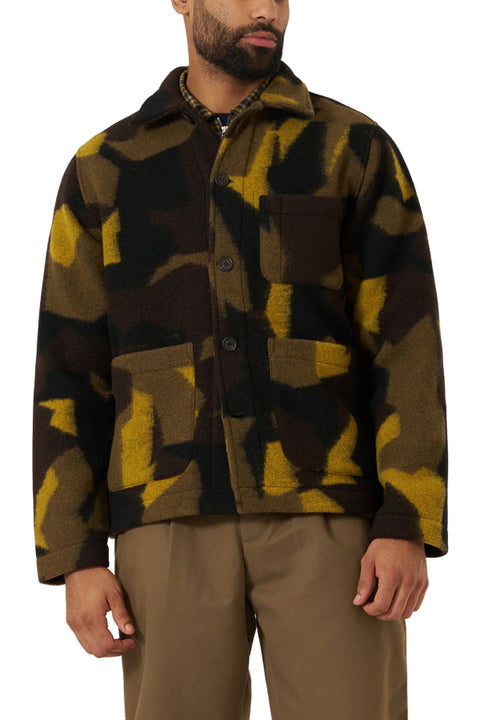 CAMO FLEECE FIELD JACKET