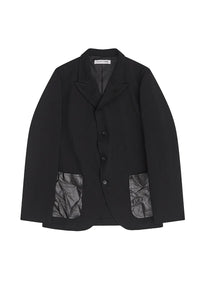 POCKET BLAZER BLACK