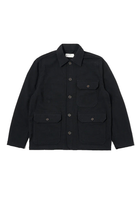 UTILITY JACKET WOOL BLACK