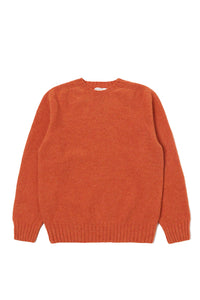 SEAMLESS CREW BURNT ORANGE