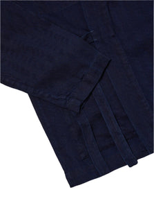 KYOTO HERRINGBONE DARK INDIGO - THE ROOM BY BASMATEE