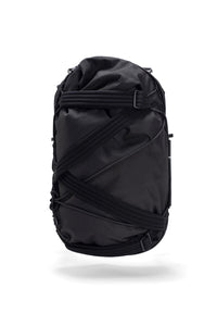 LADON BRAIDED BLACK BACKPACK