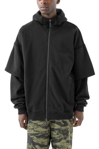 KIMONO HOODED SWEAT