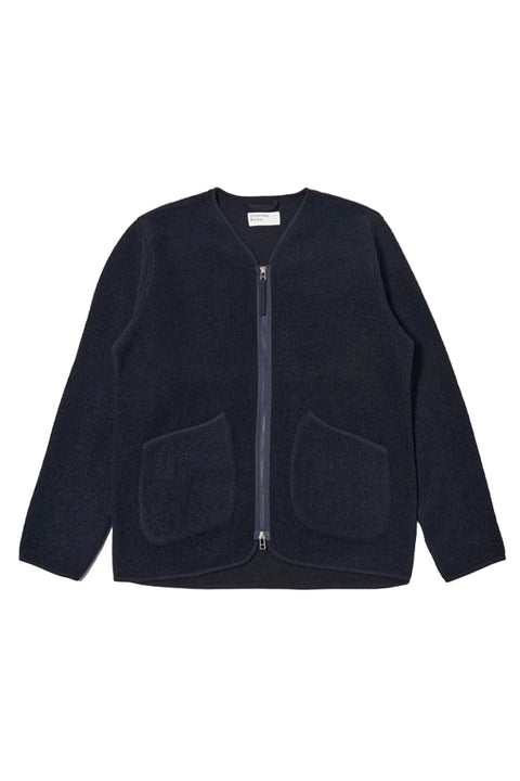 ZIP LINER JACKET NAVY