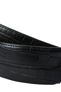 OCCASION BELT BLACK CROC - THE ROOM BY BASMATEE