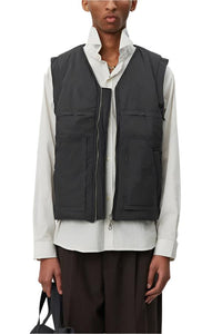 PADDED VEST BLACK - THE ROOM BY BASMATEE