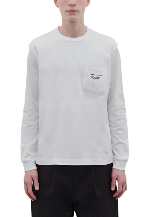 POCKET TSHIRT WHITE - THE ROOM BY BASMATEE