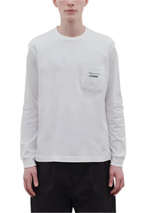 POCKET TSHIRT WHITE - THE ROOM BY BASMATEE