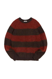 SUEDEHEAD CREW NECK MOHAIR