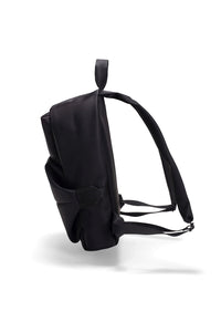 SAVA SLEEK NYLON BLACK BACKPACK