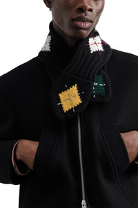 SLOT SCARF BLACK