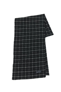 WOOL SCARF DARK GREY