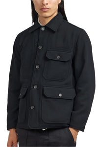 UTILITY JACKET WOOL BLACK