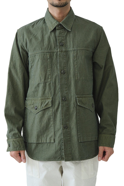 SHIRT JACKET GREEN