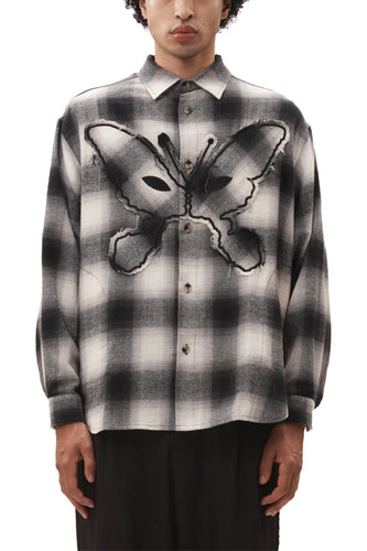 ALIEN KISS CHECK OVER SHIRT