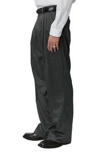 CLASSIC TROUSERS - FINE SILVER STRIPE