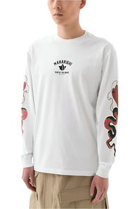 YEAR OF THE SNAKE L/S T-SHIRT WHITE