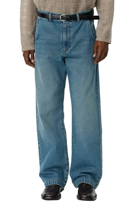 STRAIGHT CUT JEANS - VINTAGE BLUE - THE ROOM BY BASMATEE