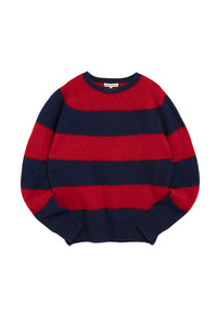 SUEDEHEAD CREW NECK MOHAIR