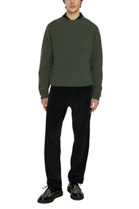 SUEDEHEAD CREW NECK KNIT GREEN