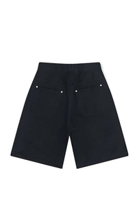 TWILL WIDE LEG SHORTS - THE ROOM BY BASMATEE