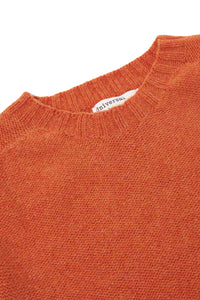 SEAMLESS CREW BURNT ORANGE