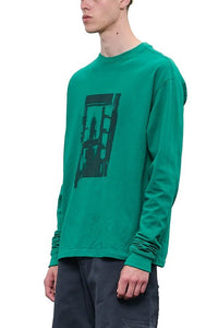 UTILITY 8 OZ LONG SLEEVE - FOREST GREEN - THE ROOM BY BASMATEE