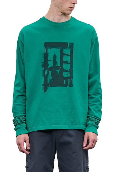 UTILITY 8 OZ LONG SLEEVE - FOREST GREEN - THE ROOM BY BASMATEE