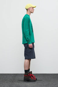 UTILITY 8 OZ LONG SLEEVE - FOREST GREEN - THE ROOM BY BASMATEE