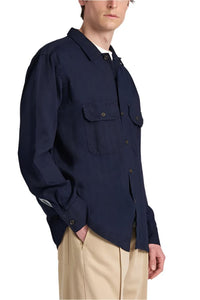 UTILITY SHIRT INDIGO - THE ROOM BY BASMATEE