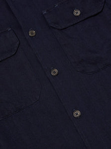 UTILITY SHIRT INDIGO - THE ROOM BY BASMATEE