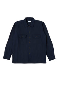 UTILITY SHIRT INDIGO - THE ROOM BY BASMATEE