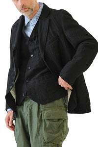 WOOL JACKET BLACK - THE ROOM BY BASMATEE