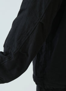 WOOL JACKET BLACK - THE ROOM BY BASMATEE