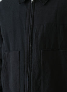 WOOL JACKET BLACK - THE ROOM BY BASMATEE