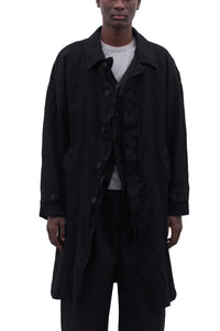 WOOL COAT BLACK