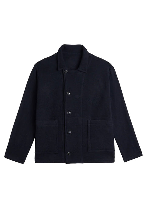 SWIT WOOL JACKET DARK NAVY