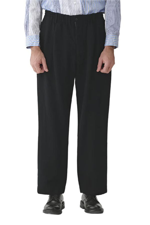 WOOL WIDE PANTS