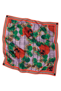 RED MOON SILK SCARF